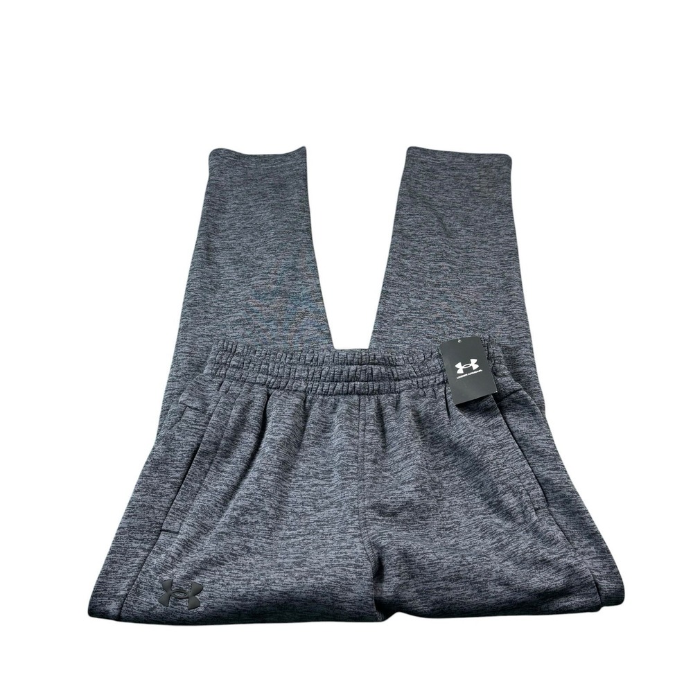Under‎ Armour Gray Heathered Fleece Twist Men's Pant Size Medium NWT